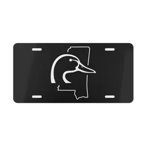 Mississippi Ducks Unlimited License Plate Hunting Waterfowl Conservation Tag