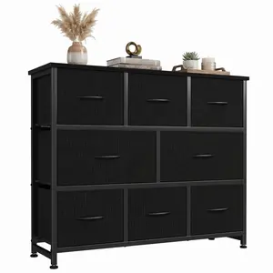 Sweetcrispy Practical Dresser - 8-Drawer Bedroom Drawer Storage Cabinet, Modern Storage Cabinet for Indoor Room & Entryway Furniture Use
