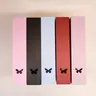 A5 2026 magnetic K-pop Butterfly Minimalist Photo Card Binders with Covers and Wraps Work with 4 Pocket Inner Refills and Dividers