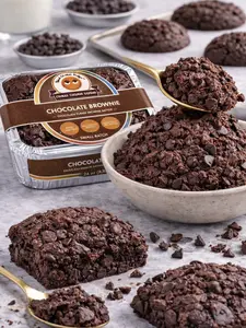 3 lbs Chocolate Brownie Edible Cookie Dough Snack Sweet Flavor Dessert