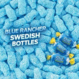 Blue Rancher Swedish Sour Candy Bottles 6oz