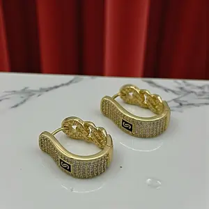 Monaco Hoops - Gold Plated 14k