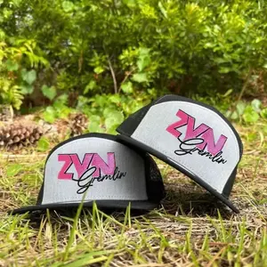 ZYN Gremlin Pink Trucker Hat, 7 Panel Trucker Hats, Fitted Unisex Baseball Cap Basic Casual Style , Gift For Him