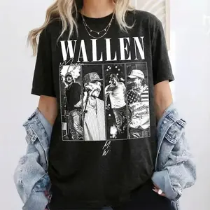 Wallen 2026 Tour Comfort Colors Tee, Country Music Fan Gift