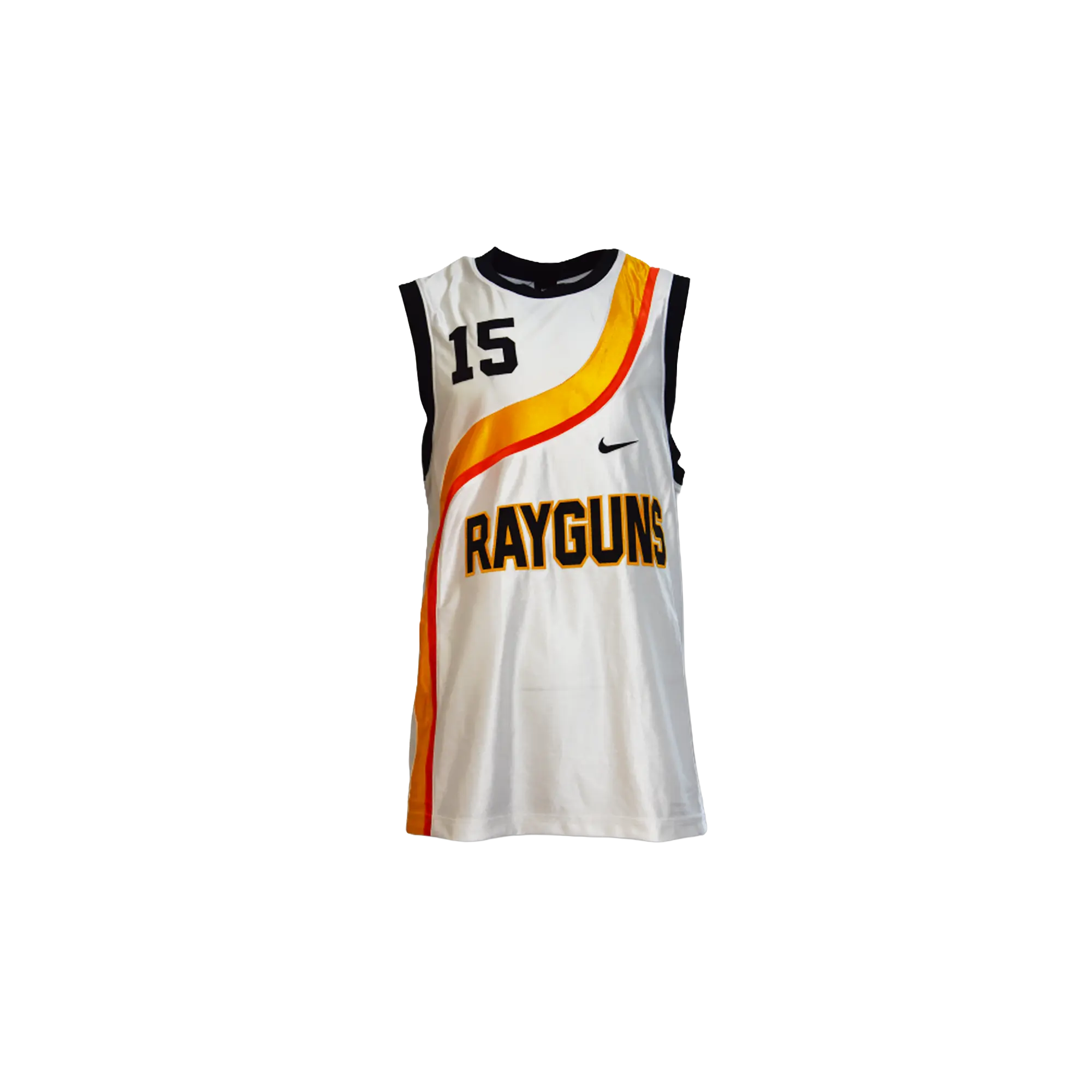 Roswell Rayguns Vince Carter Basketball Jersey "White / Gold Orange" CV1970 100