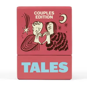 TALES Couple Edition - Couple Card Game -150 carefully selected questions to deepen your connection and create lasting memories - perfect for every stage of a relationship