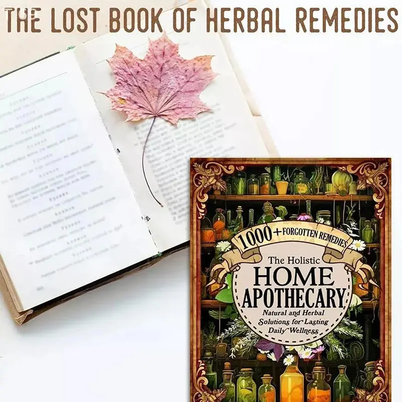 The Holistic Home Apothecary – 1000+ Herbal Remedies for Natural Healing & Wellnes