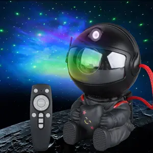 Astronaut Star Projector, Star Projector Galaxy Light for Kids,8 Modes Remote and 270 °   Adjustable Led Lights for Bedroom, Girls Room Decoration, Home Thter, Ceiling, Timer(Original Black)