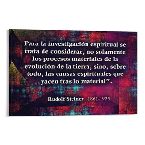 Rudolf Steiner Quotes Poster Canvas Wall Art For Room Aesthetic And Decor 24 Canvas Poster Bedroom Decor Sports Landscape Office Room Decor Gift Frames Ornaments Decoration Artistic Print Photo