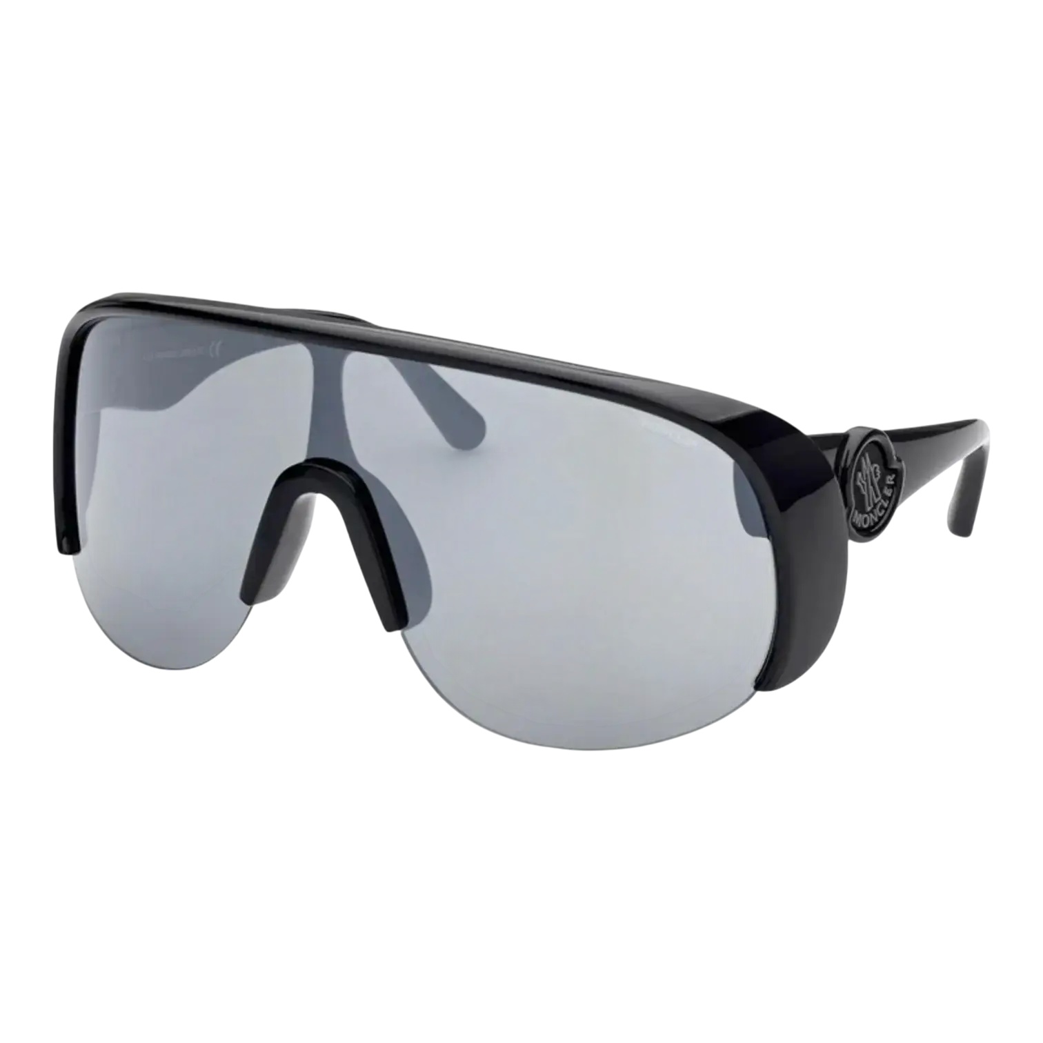 Moncler ML0202 Phantom Shield Sunglasses in Black | Men's