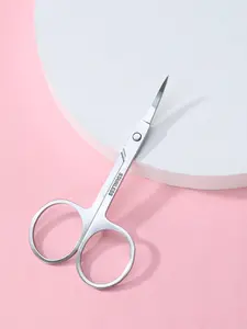 Shangyella Professional Beauty Stainless Steel Scissors, Pointed Eyebrow Trimming Eyebrow Scissors, Hair Scissors Small