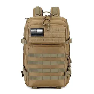 50L Outdoor Hiking Backpack for Men, Large Capacity Travel Bag, Waterproof Multifunctional Sports Backpack, Ideal for Adventures