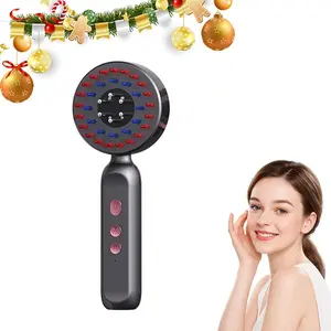 Upgraded Electric Liquid Massage Comb for Essential Oil Infusion Hair Root Care, Scalp Massager Relaxing & Absorption Promoter, Scalp Stimulator