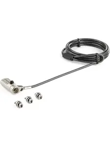 Startech LTULOCK4D 6.6 ft. Laptop Cable Lock - TAA