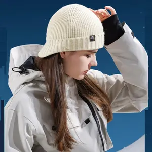 Classic Knit Beanie Hat Ultra-Warm Stretchy Fit for Men & Women Perfect for Winter Outings School Runs Stylish Cold Season Accessory Durable Anti-Pilling Lightweight Foldable