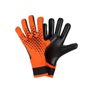 1 Pair Football Goalkeeper Gloves With Finger Protection, Anti-Slip, Breathable, Waterproof And Durable, Perfect For Training And Match Football Gloves