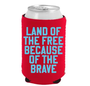 Land of the Free Coozie
