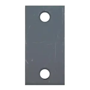 212 MAIN 161 Cut Out Filler Plate, 1.125x2.25 in., Prime Coat, Mounting Tabs