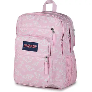 JanSport Big Student Backpack Pink Ice, student backpack, school bag, laptop bag, college backpack, commuter pack, study essentials, organizer backpack, casual daypack, roomy storage