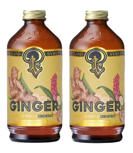 Authentic Ginger Syrup two-pack