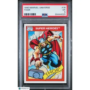 1990 Marvel Universe Thor #18 PSA 5