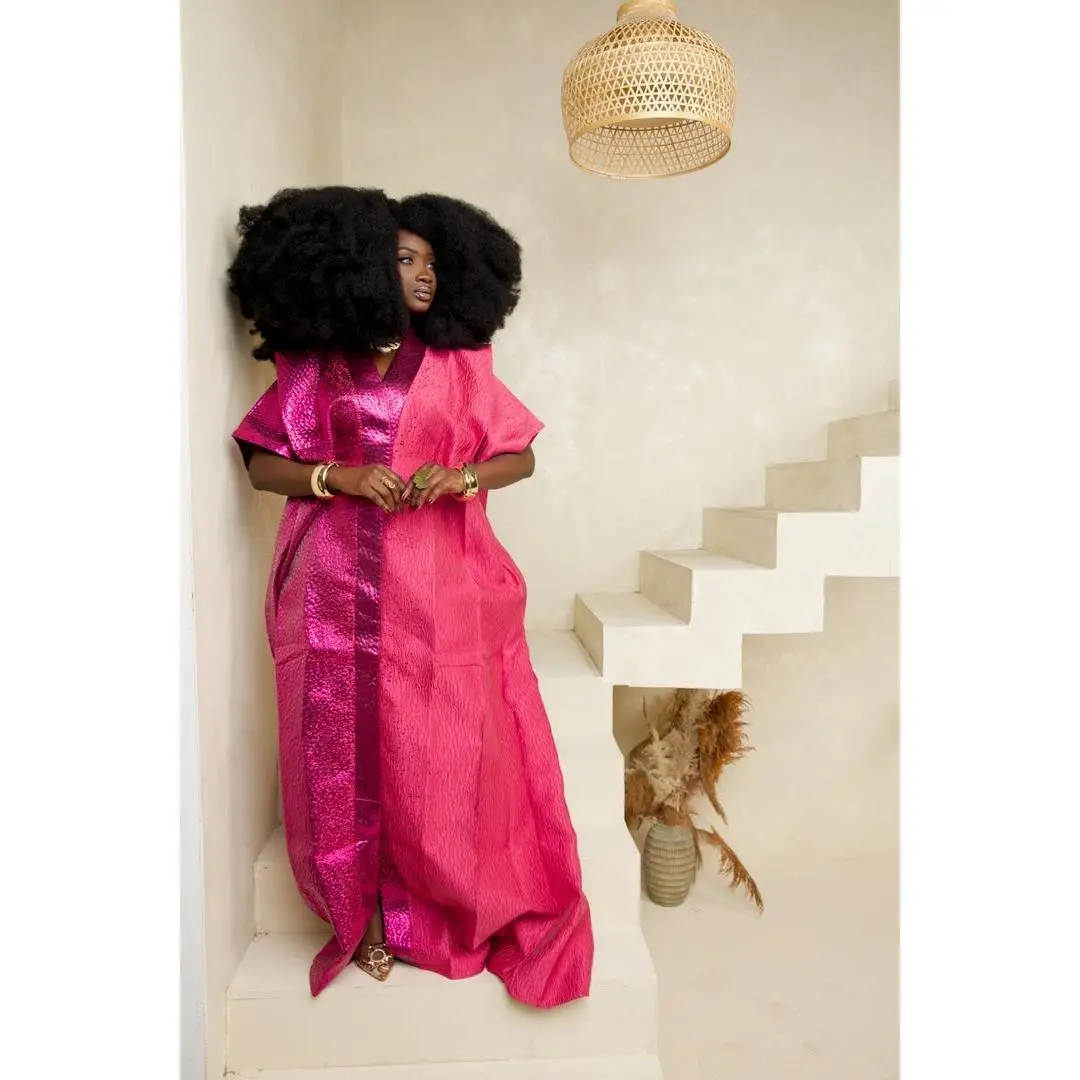 Luxe Premium Rice Auntie Brocade Bubu Gown✨