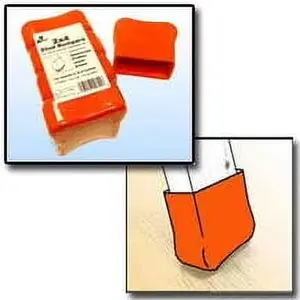 HF Staples 2 x 4 Stud Bumpers - Set of 4 - Prevent sliding and scratching on floors - Case Of 5