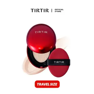 [TIRTIR Official] Travel Size Mask Fit Red Cushion 4.5g | Full Coverage Handy Foundation Korean Daily Makeup Satin Finish Concealer Cosmetic
