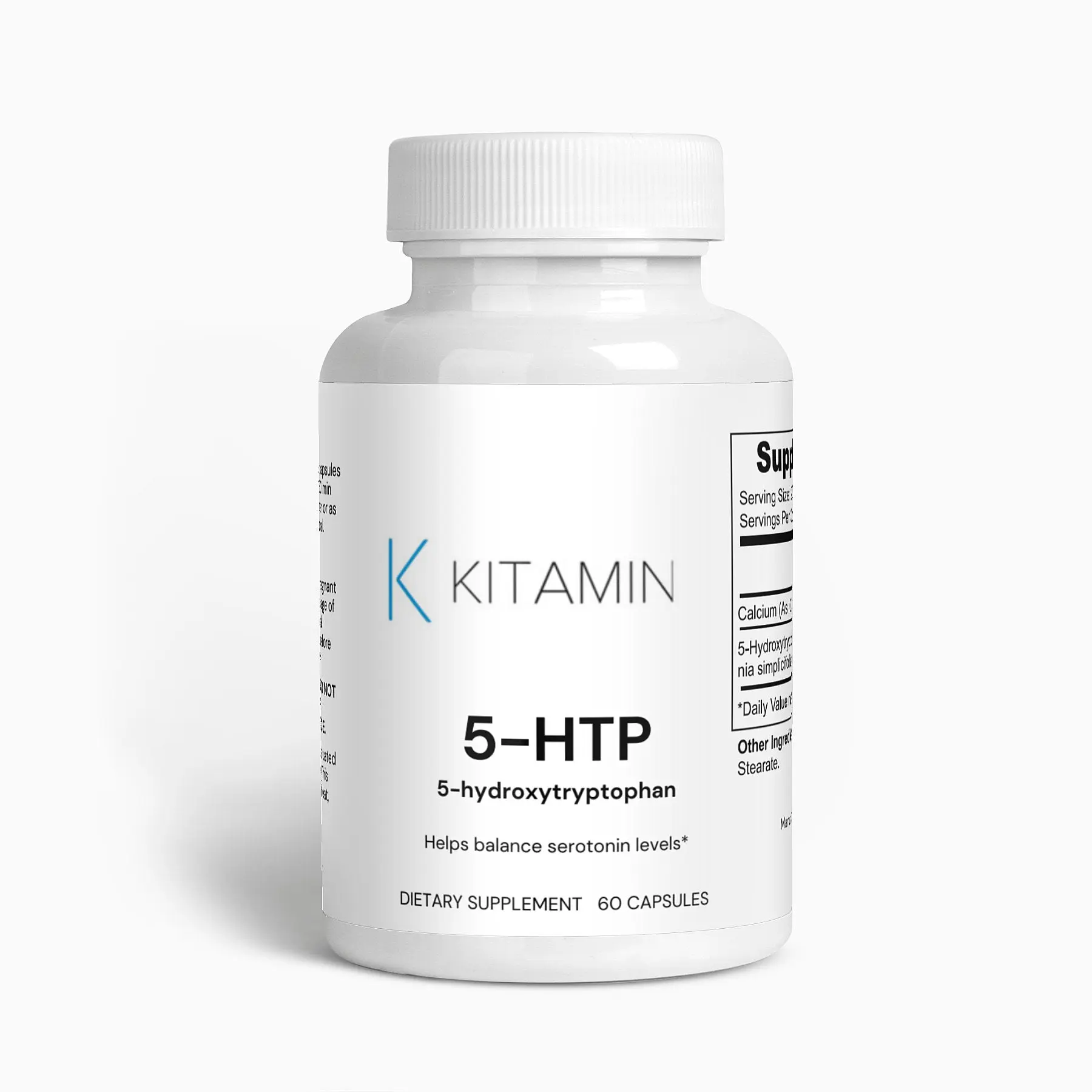 5-HTP dietary supplements aid in increasing serotonin levels in the brain, significantly affecting mood and behavior. Fitness Edible Healthcare