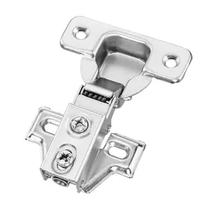 Father's Day Gift VEVOR Cabinet Door Hinges 60 Packs Partial Overlay Soft Close for Framed/Frameless
