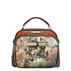 VIRTUAL FRIEND TOP HANDLE HANDBAG