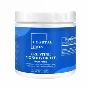 Coastal Iron | Creatine Monohydrate | Supplement | Unflavored