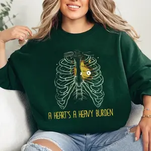 A Heart's A Heavy Burden Sweatshirt - T-Shirt - Hoodie, All Sizes Colors for Men and Women, Gift for Women, Gift for Man