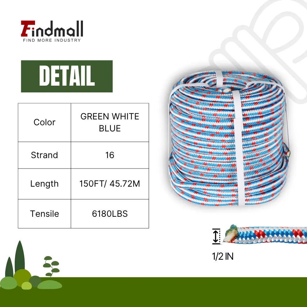 150 FT Red White Blue