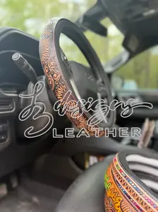 Western Garden Steering Wheel Cover