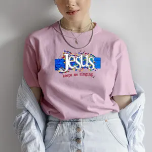 Jesus Keeps Me Singing Christian Spiritual T-shirt