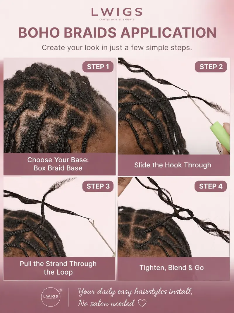 ⟦Black Friday Deal⟧ LWIGS Water Wave & Burmese Curly Feather Crochet Hair Extensions 100% Human Hair Blend for Knotless Braids - 3 to 4 Bundles for Full Head #summervibes #deals for your days