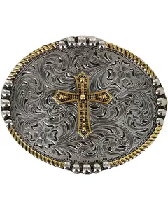 Cody James Men's Filigree Cross Belt Buckle - 629-00
