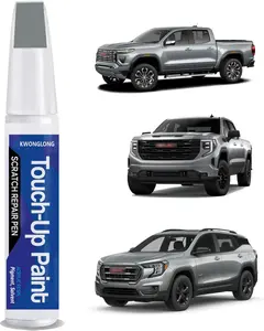 Sterling Metallic GXD/WA130H Touch Up Paint For GMC 2017-2024 Sierra/Sierra HD, 2019-2024 Yukon XL, 2-in-1 Chips and Nicks Scratch Repair Pen
