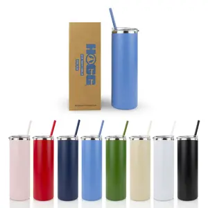 20oz POWDER COATED SKINNY TUMBLER 20oz POWDER COATED SKINNY TUMBLER