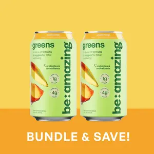 Feelin’ Peachy Fiber Bundle | Be Amazing Peach Mango Daily Greens Drink Bundle