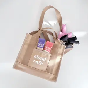 Compact Tote Bag with Adjustable Strap