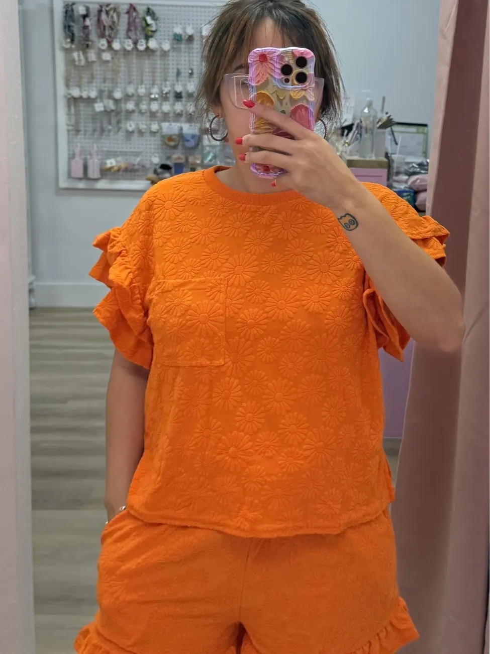 Cozy Clementine - Shorts Set