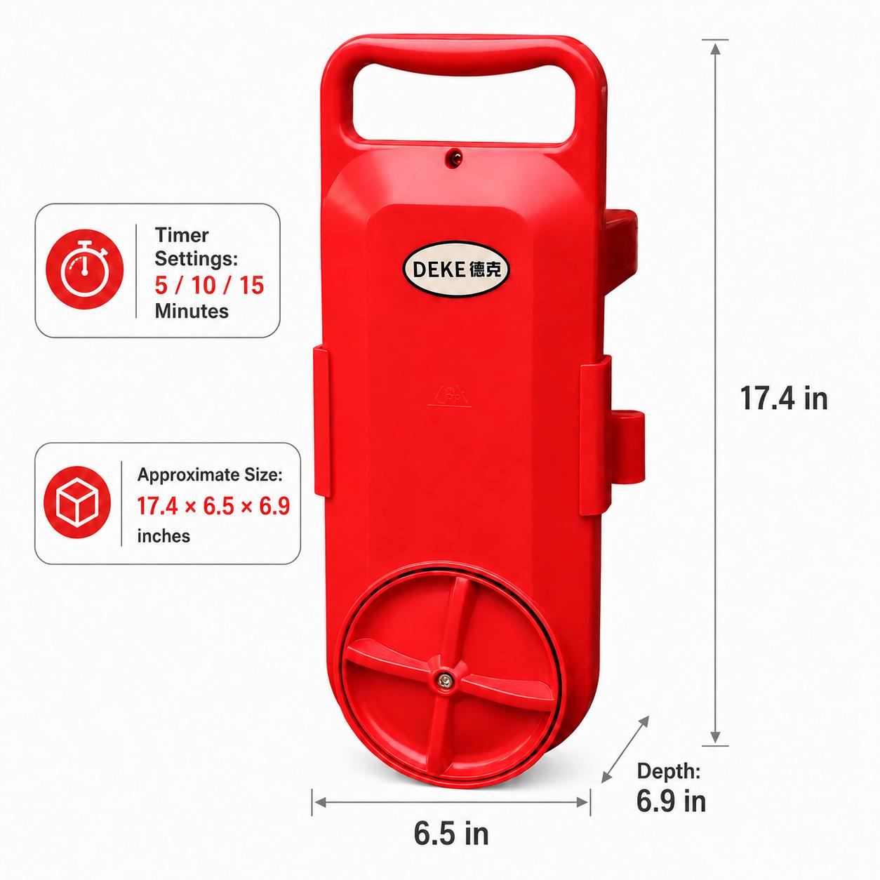 Smart Portable Mini Washing Machine - 25L/6.6gal, Digital Timer, Dual-Direction Rotation, ABS, Corded Unit, Travel Apartment Washer for Underwear & Socks, Small Spaces Dorms Rv [Bucket Not Included]