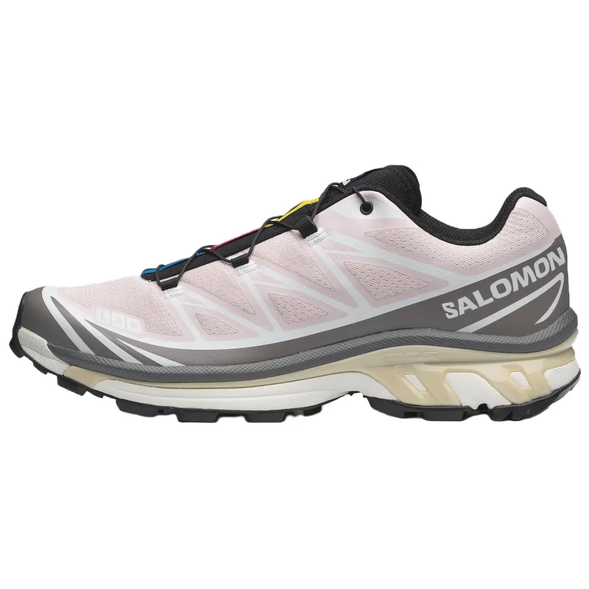 Salomon XT 6 Running & Casual Sneakers - Iconic Style, Cloudburst Icy Pink Sports Footwear