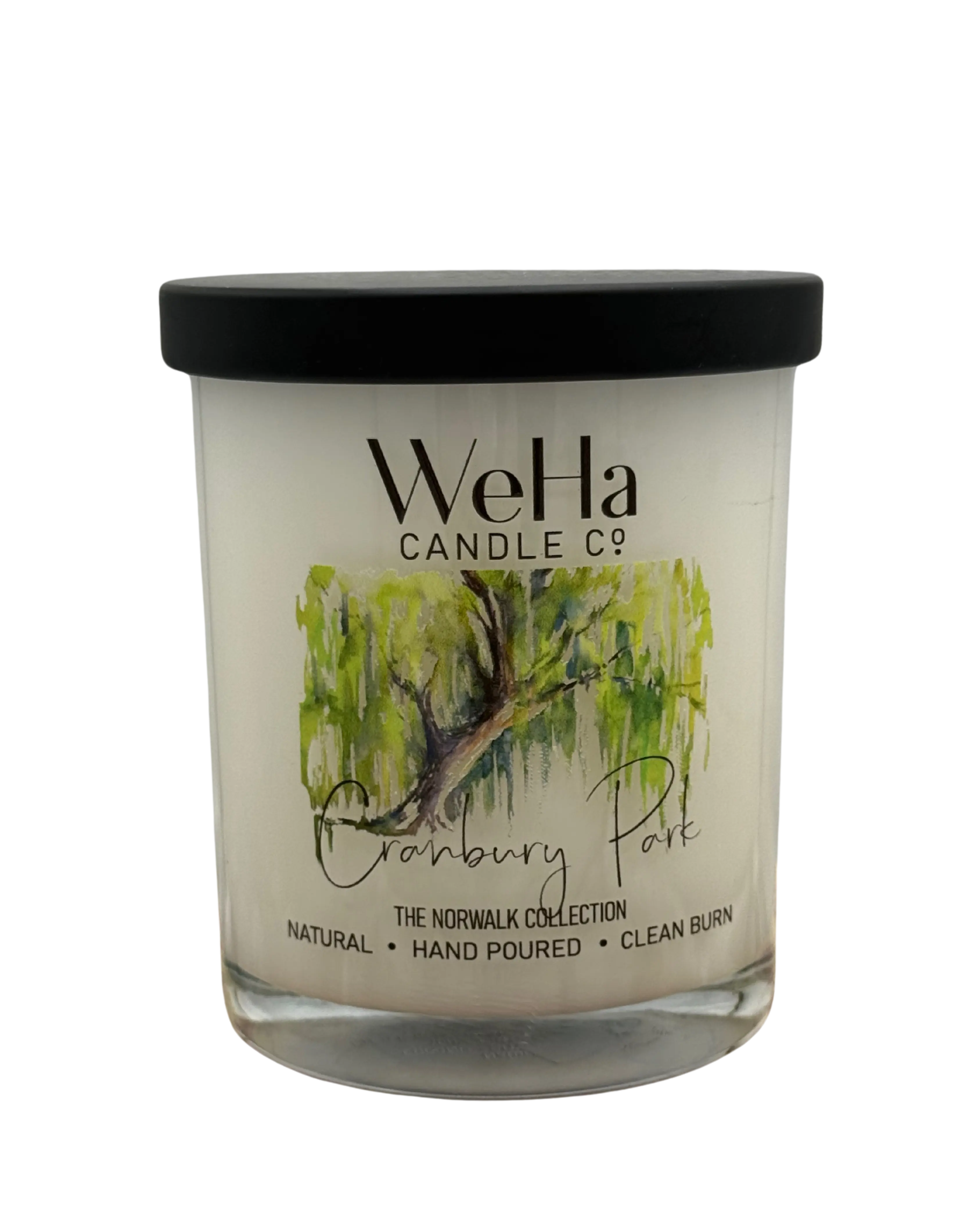 WeHa Candle Co. Cranbury Park - The Norwalk Collection Natural Hand Poured Clean Burn Scented Candle