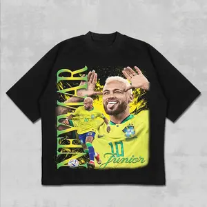 Neymar JR T-Shirt, CR7 NJR 10 7 19 Football Legends Tee