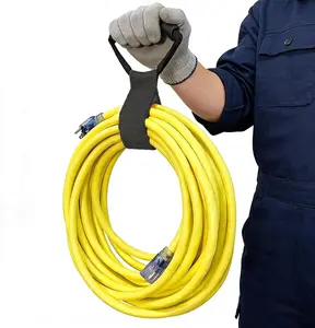 [ Tie it up then go] Heavy-Duty Storage Straps - Extension Cord Storage, Cord Wrap Keeper, Cable Straps for Tools, Hoses Rope, RV, Workshop and Garage Wall Storage