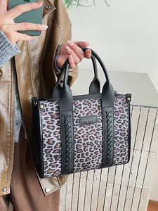 1pc Autumn/Winter Fashion Leopard Print Tote Bag Casual Vintage Style Perfect for Daily Commuting, Shopping, and Dates Versatile Gift for Women Essential for Every Lady Elegant Bag Daily Commuting Bags