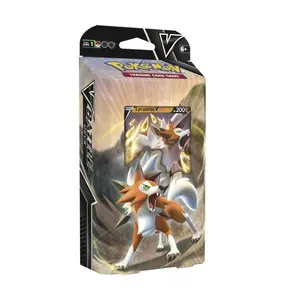 Ferocious Lycanroc V Battle Deck with Dugtrio and Steelix for Pokémon TCG